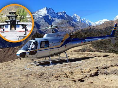 Pilgrimage tour by Helicopter 